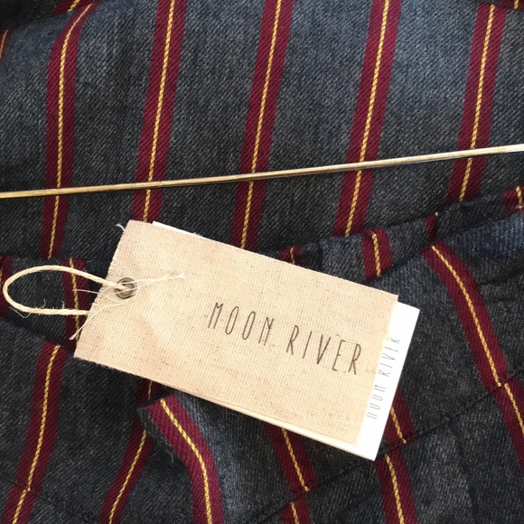 ANTHROPOLOGIE MOON RIVER PEPLUM PENCIL  SKIRT - Picture 3 of 3